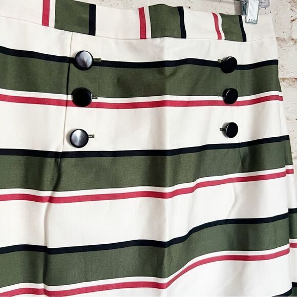 Nine West striped pencil skirt career - Picture 4 of 7